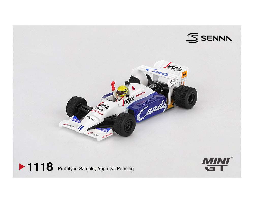 MINIGT 1:64 Toleman TG184 #19 Ayrton Senna 1984 Monaco Grand Prix