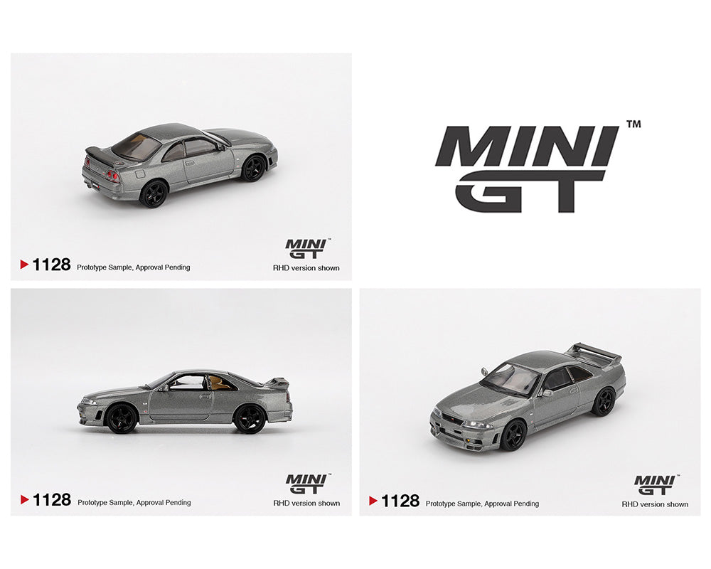 *PREORDER* MINI GT 1:64 Nissan GT-R 2013 Dark Metal Gray (NISMO R35 CRS Version)