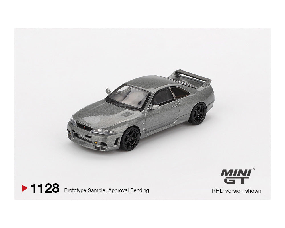 *PREORDER* MINI GT 1:64 Nissan GT-R 2013 Dark Metal Gray (NISMO R35 CRS Version)