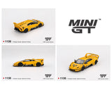 *PREORDER* MINI GT 1:64 LB-Silhouette WORKS MURCIELAGO GT- Evo Yellow