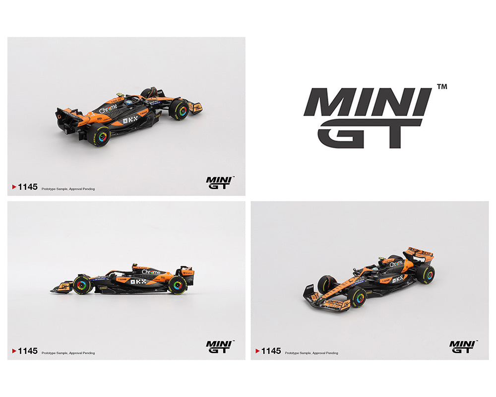 PREORDER* MINI GT 1:64 McLaren MCL38 #4 Lando Norris 2024 F1 2024 PREORDER* MINI GT 1:64 McLaren MCL38 #4 Lando Norris 2024 F1 2024