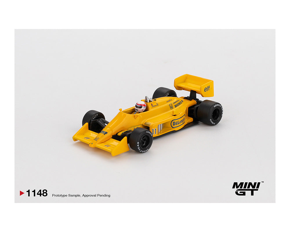 PREORDER* MINI GT 1:64 Lotus 99T #11 Satoru Nakajima – 1987 Monaco