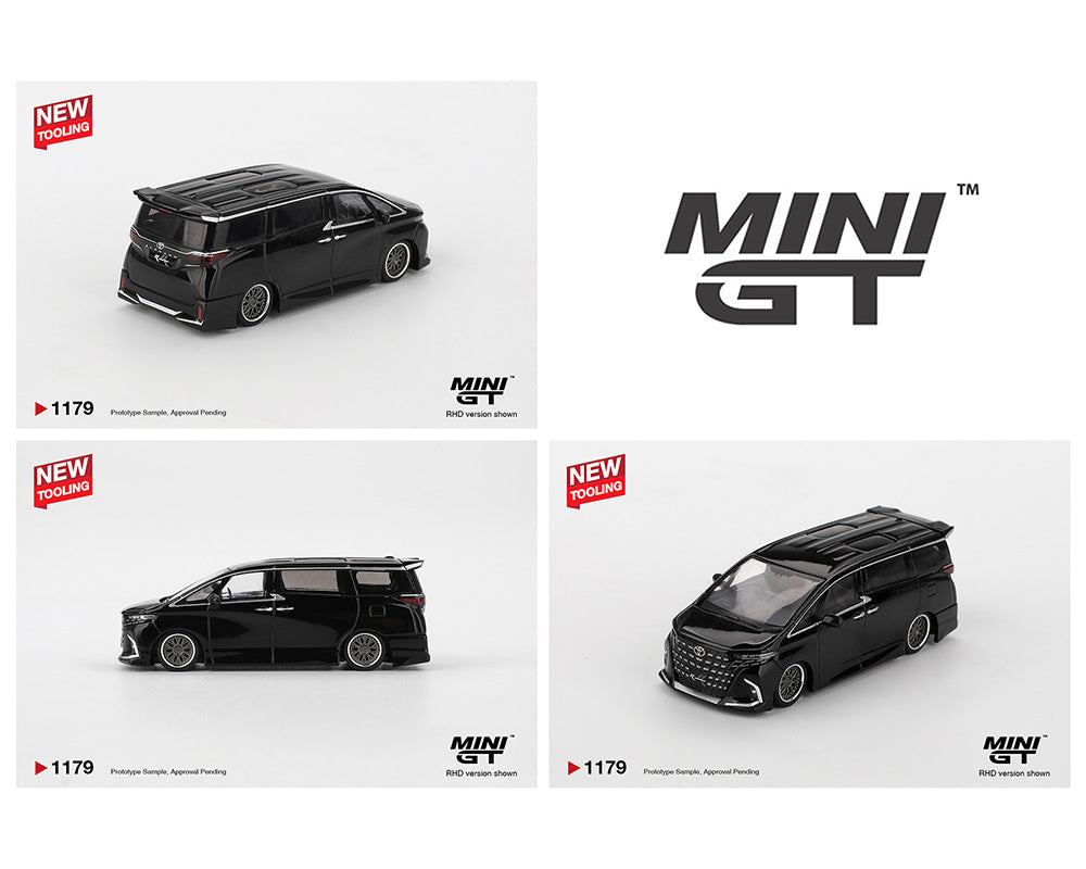 PREORDER* MINIGT 1:64 Toyota Alphard 40 KUHL in Black – Model Cars