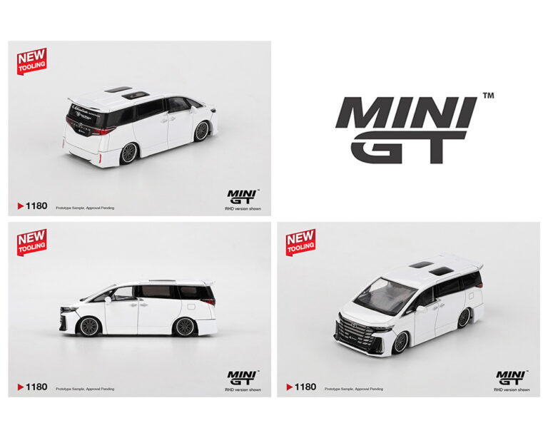 *PREORDER* MINIGT 1:64 Toyota Alphard 40 KUHL in White