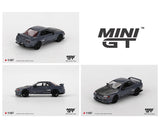 *PREORDER* MINIGT 1:64 Nissan Skyline GT-R Top Secret VR32 in Stealth Grey