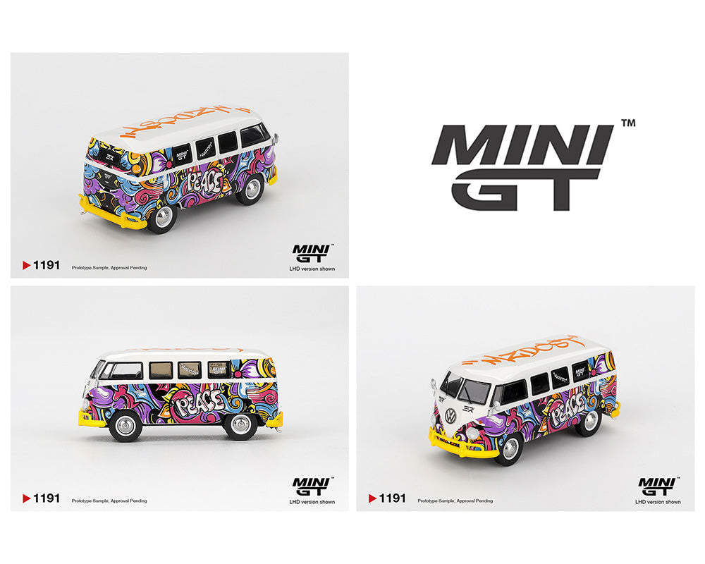 *PREORDER* MINIGT 1:64 Volkswagen T1 Microbus in Mizu Design