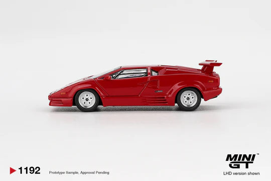 *PREORDER* MINIGT 1:64 Lamborghini Countach 25th Anniversary in Red