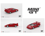 *PREORDER* MINIGT 1:64 Lamborghini Countach 25th Anniversary in Red