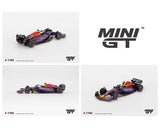 *PREORDER* MINIGT 1:64 Oracle Red Bull Racing RB19 #1 Max Verstappen 2023 F1 2023 Las Vegas GP Winner