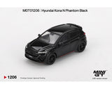 *PREORDER* MINIGT 1:64  Hyundai Kona N – Phantom Black – Korea Exclusive