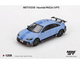 *PREORDER* MINIGT 1:64 Hyundai RN22e (VP1) – Light Blue – Korea Exclusive
