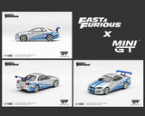 *PREORDER* MINIGT 1:64 Nissan Skyline GT-R C-West “2 Fast 2 Furious” Brian O’Conner