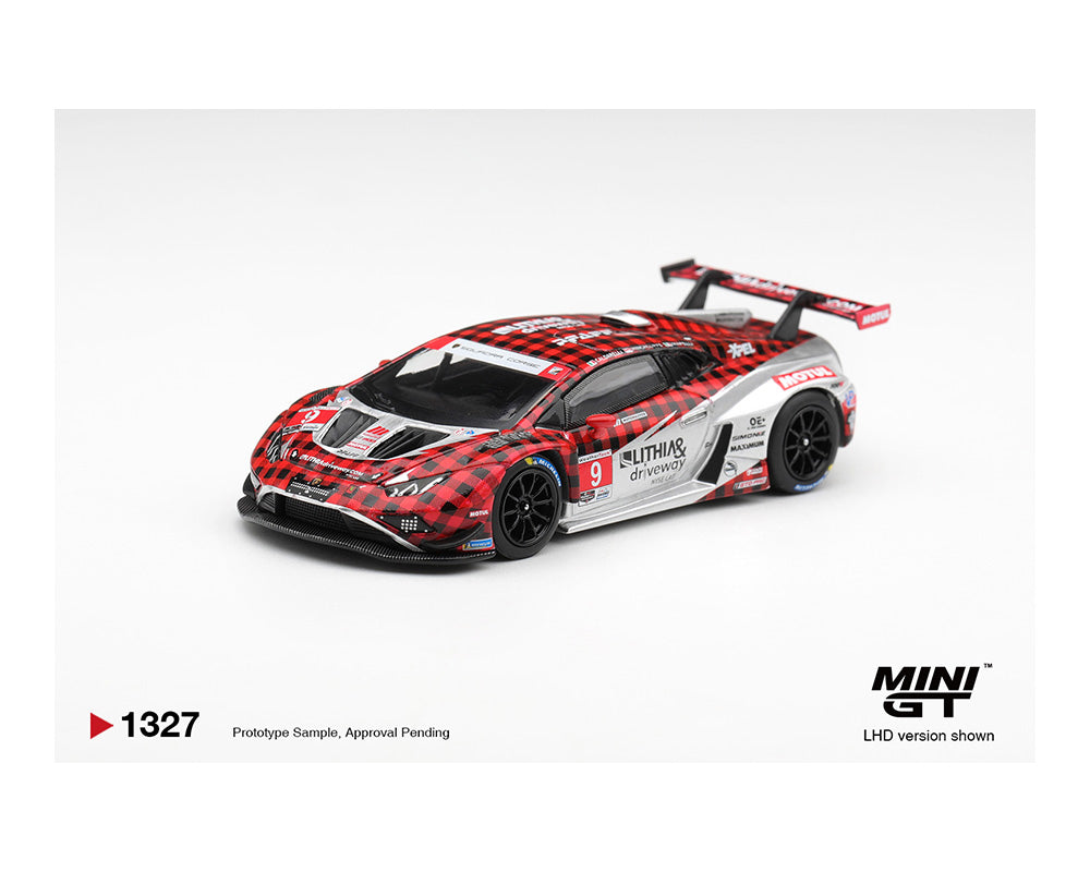 *PREORDER* MINIGT 1:64 Lamborghini Huracan GT3 EVO2 #9 Pfaff Motorsports 2025 IMSA WeatherTech GTD Pro