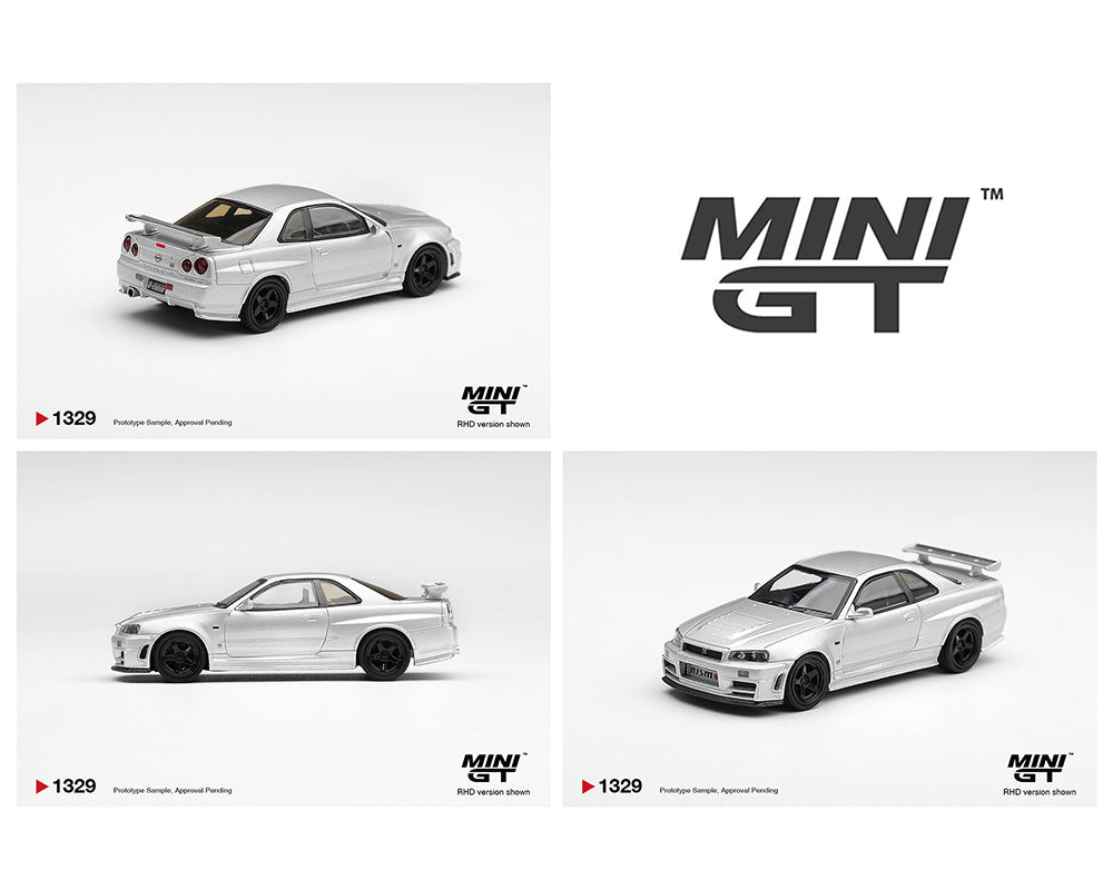 MINI GT 日産スカイラインGT-R (R34) フィリピン限定 未開封。 PREORDER* MINIGT 1:64 Nissan Skyline GT-R (BNR34) NISMO Z-Tune in
