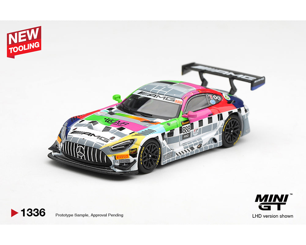 PREORDER* MINIGT 1:64 Mercedes-AMG GT3 #888 Mercedes-AMG Team GMR