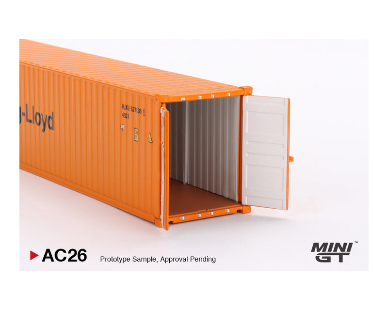 MINIGT 1:64 Dry Container 40′ “Hapag-Lloyd” Edition