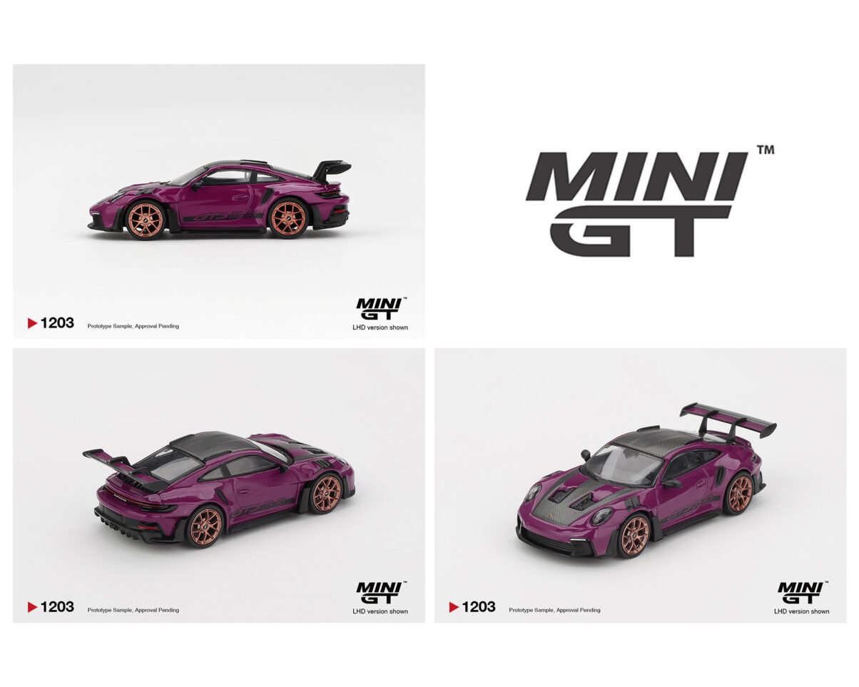 *PREORDER* MINIGT 1:64 Porsche 911 (992.1) Rubystone Red Special Edition Box Set