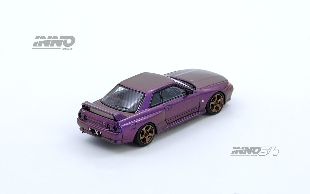 *PREORDER* INNO64 1:64 SKYLINE GT-R (R32) Midnight Purple Australia Special Edition  Limited Edition