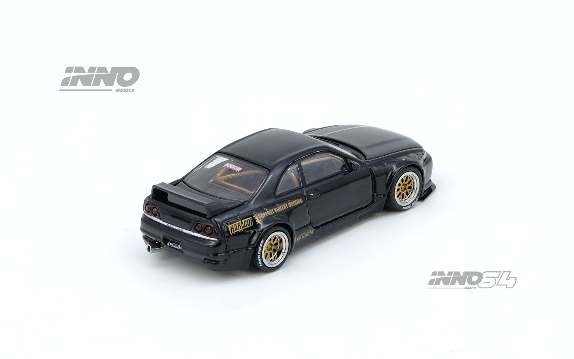 自動車 BLACKTUNERS  Skyline LBWK INNO64-R Inno64 1:64 - LBWK x Nissan Skyline GT-R R35(35GT-RR) l