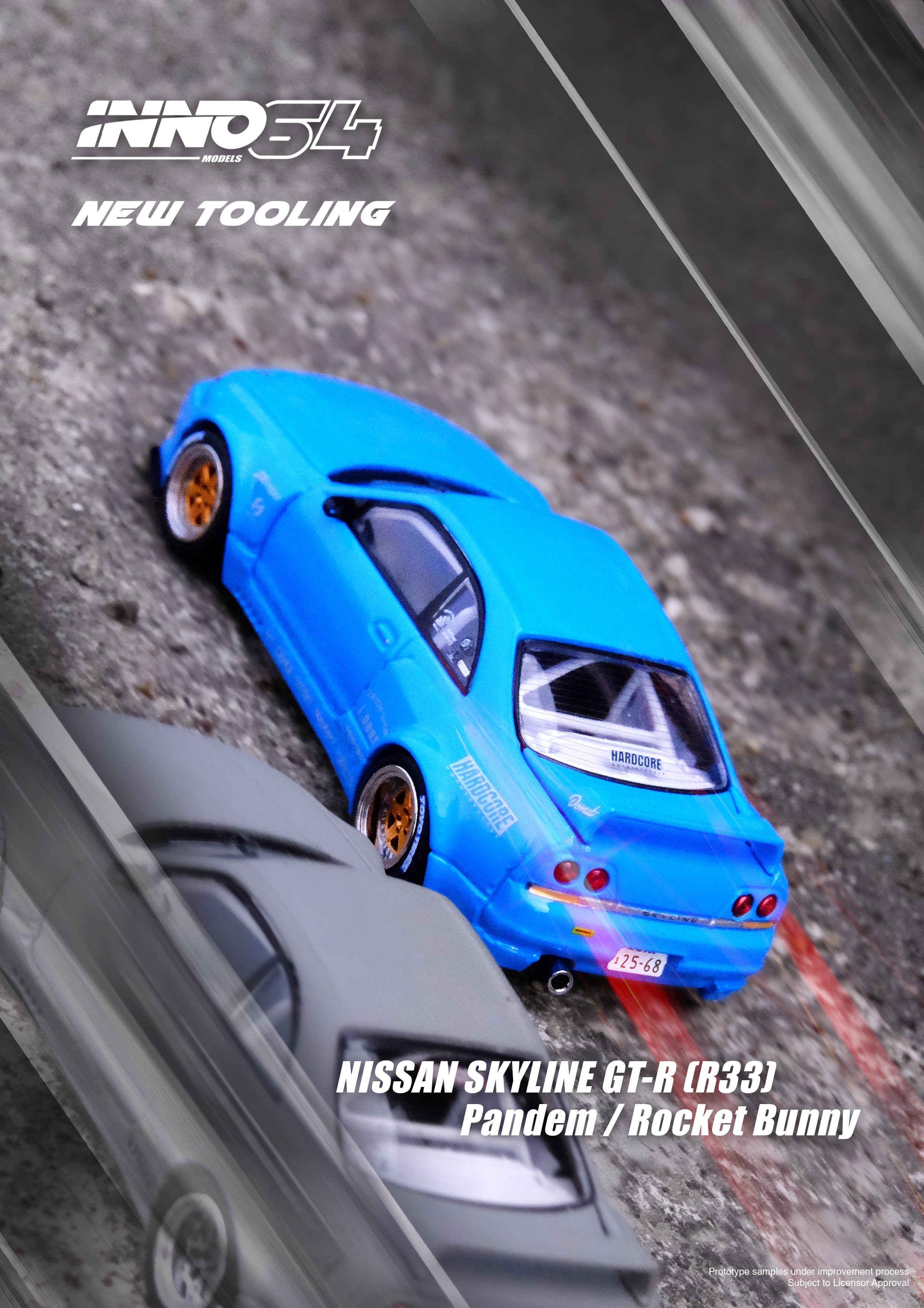 INNO64 1:64 Nissan Skyline GT-R (R33) 