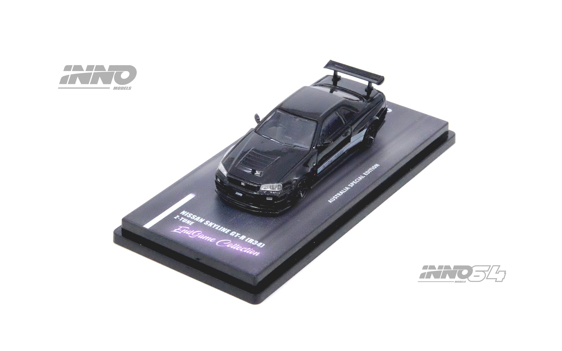 チェイス Inno 1/64 R34 Z-Tune ENDGAME スカイライン Amazon.com: Inno Models Skyline GT-R (R34) Z-Tune RHD (Right
