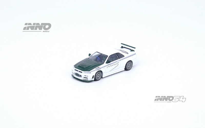 INNO64 1:64 Nissan Skyline GT-R (R34) NISMO R-Tune "MINES" Edition