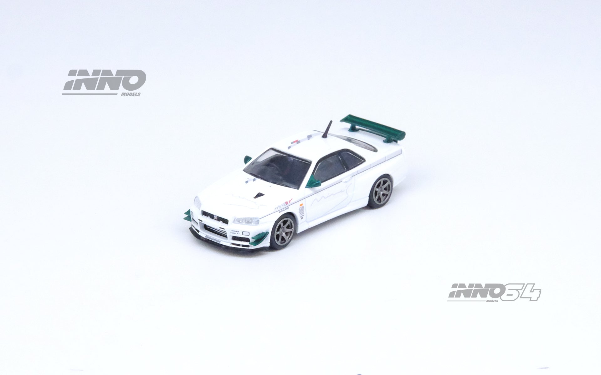 ミニカー INNO64 GT-R (R34) R-Tune by MINE'S 1/64 INNO INNO64 Nissan Skyline GTR R34 NISMO R-Tune Mines