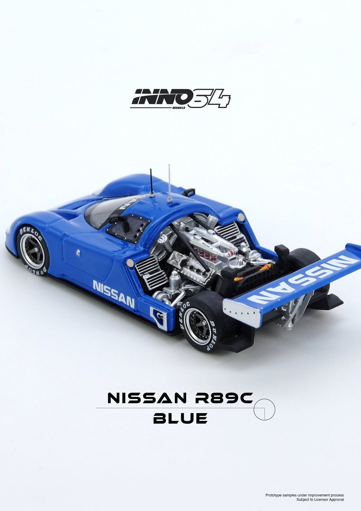 INNO64 1:64 Nissan R89C in Blue