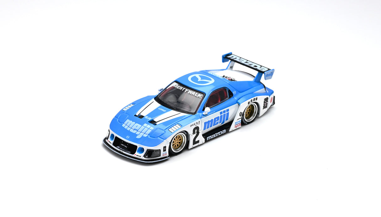 *PREORDER* INNO64 1:64 Mazda RX-7 (FD3S) LB-Super Silhouette "MEIJI" Edition