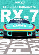*PREORDER* INNO Models 1/18 Mazda RX-7 (FD3S) Super Silhouette LBWK in Green