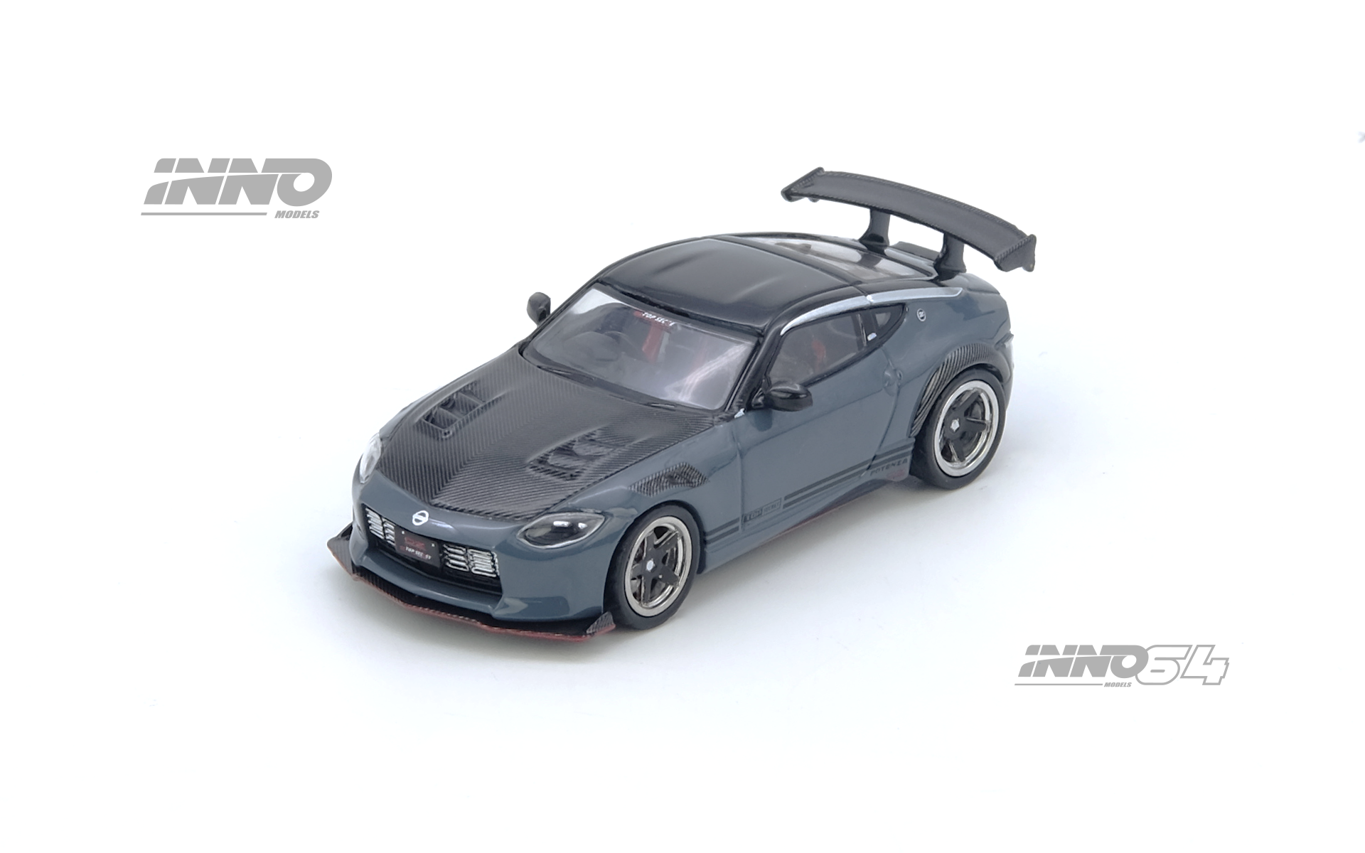 INNO64 1:64 Nissan FAIRLADY Z (RX34) TOP SECRET in Stealth Gray INNO64 1:64 Nissan FAIRLADY Z (RX34) TOP SECRET in Stealth Gray