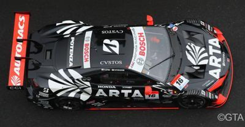 Spark Models 1:43 ARTA MUGEN NSX-GT No.16 GT500 SUPER GT 2023 Nirei  Fukuzumi - Hiroki Otsu