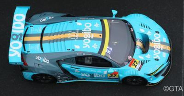 Spark Models 1:43 Yogibo NSX GT3 No.27 Yogibo Racing GT300 SUPER GT 2023 Yugo Iwasawa - Reimei Ito