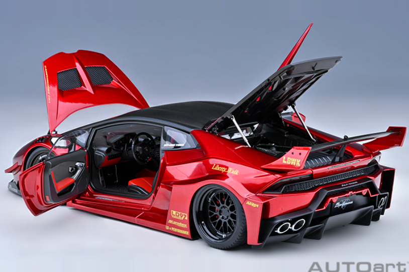 AUTOart 1/18 ランボルギーニ ディアブロ GTR ブラック オートアート