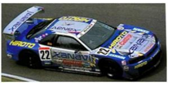 *PREORDER* Spark Models 1:43 XANAVI HIROTO Nissan Skyline GT-R (R34) No.22 - GT500 JGTC 2001