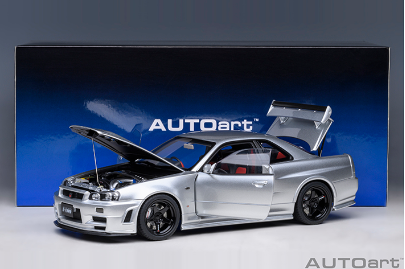 AUTOart 1/18 ニスモ R34 GT-R Z-tune (ブラック) オートアート