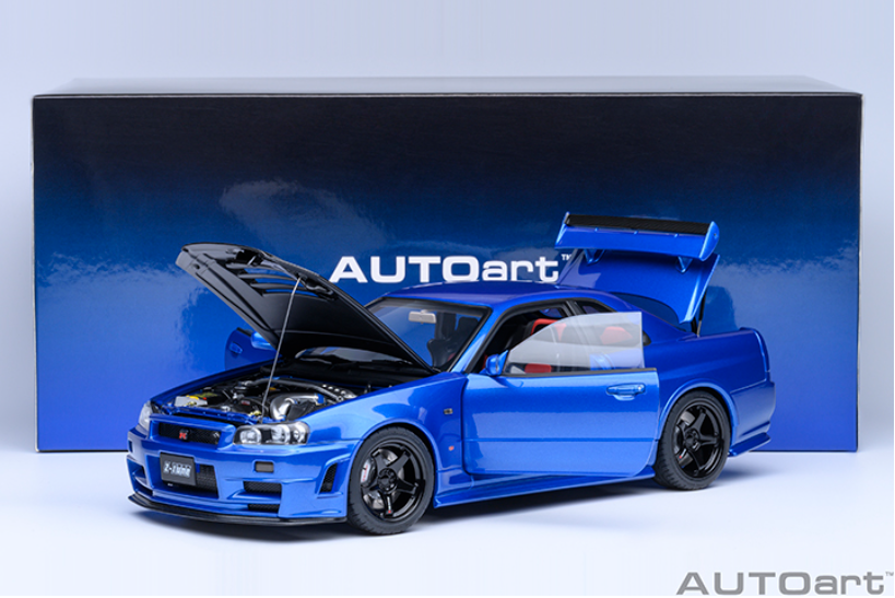 ミニカー AUTOart NISMO SKYLINE GT-R (R34) 1/18 AUTOart 1:18 Nissan Skyline GT-R (R34) NISMO Z-Tune in