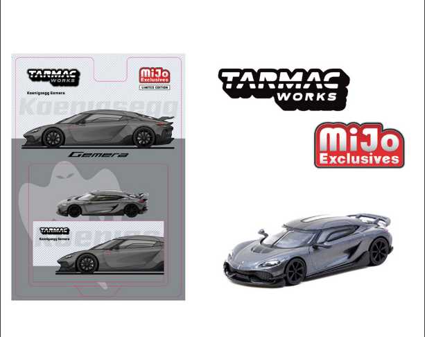 *PREORDER* Tarmac Works 1:64 Koenigsegg Gemera in Grey