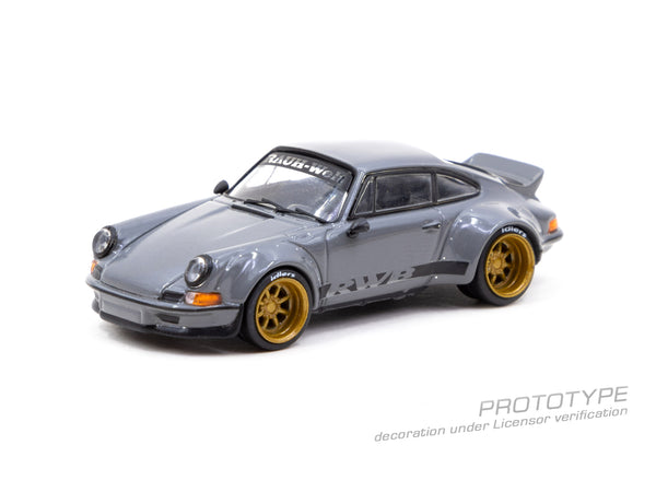 Tarmac Works 1:64 Porsche 911 RWB Backdate in Grey