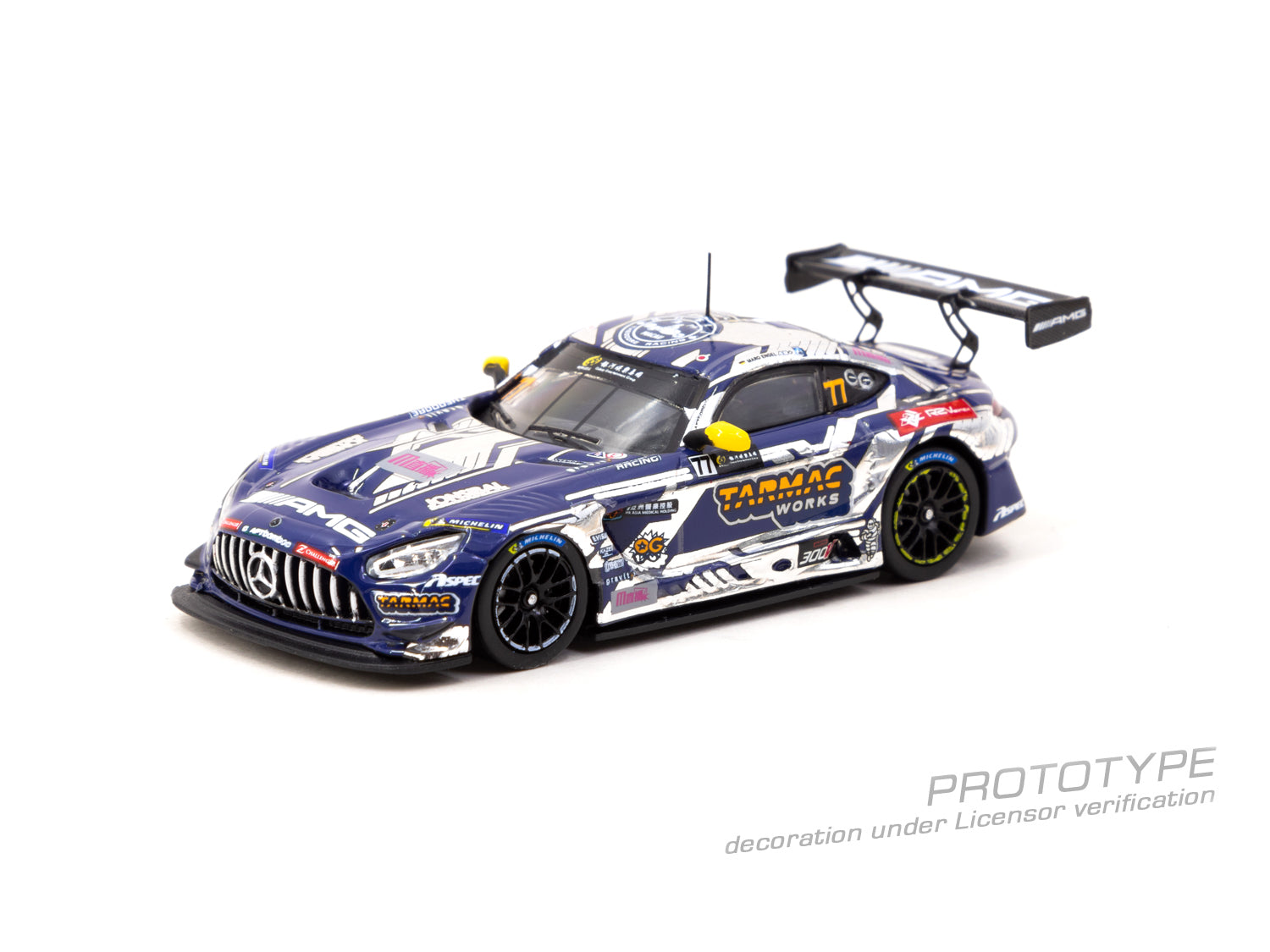 Tarmac Works 1:64 Mercedes-AMG GT3, Macau GT Cup 2022 Winner