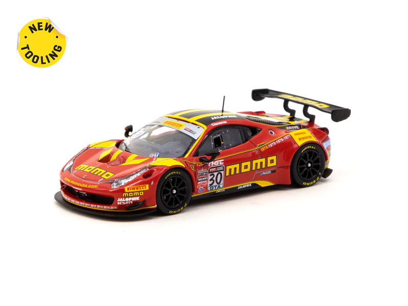 Tarmac Works 1:64 Ferrari 458 Italia GT3, Pirelli World Challenge 2015, H. Cisneros