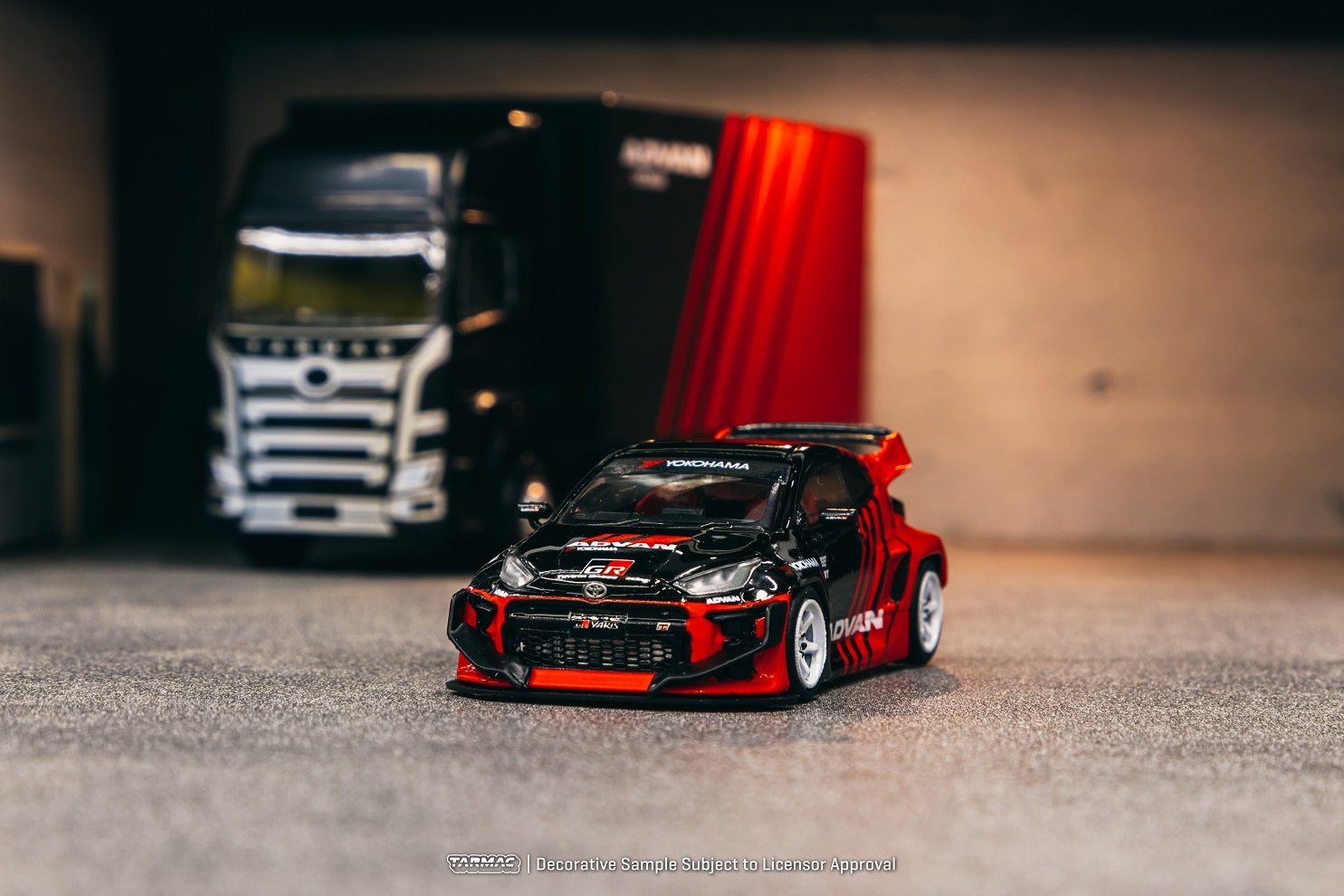 Tarmac Works 1:64 Toyota GR Yaris Pandem in White | Collectable