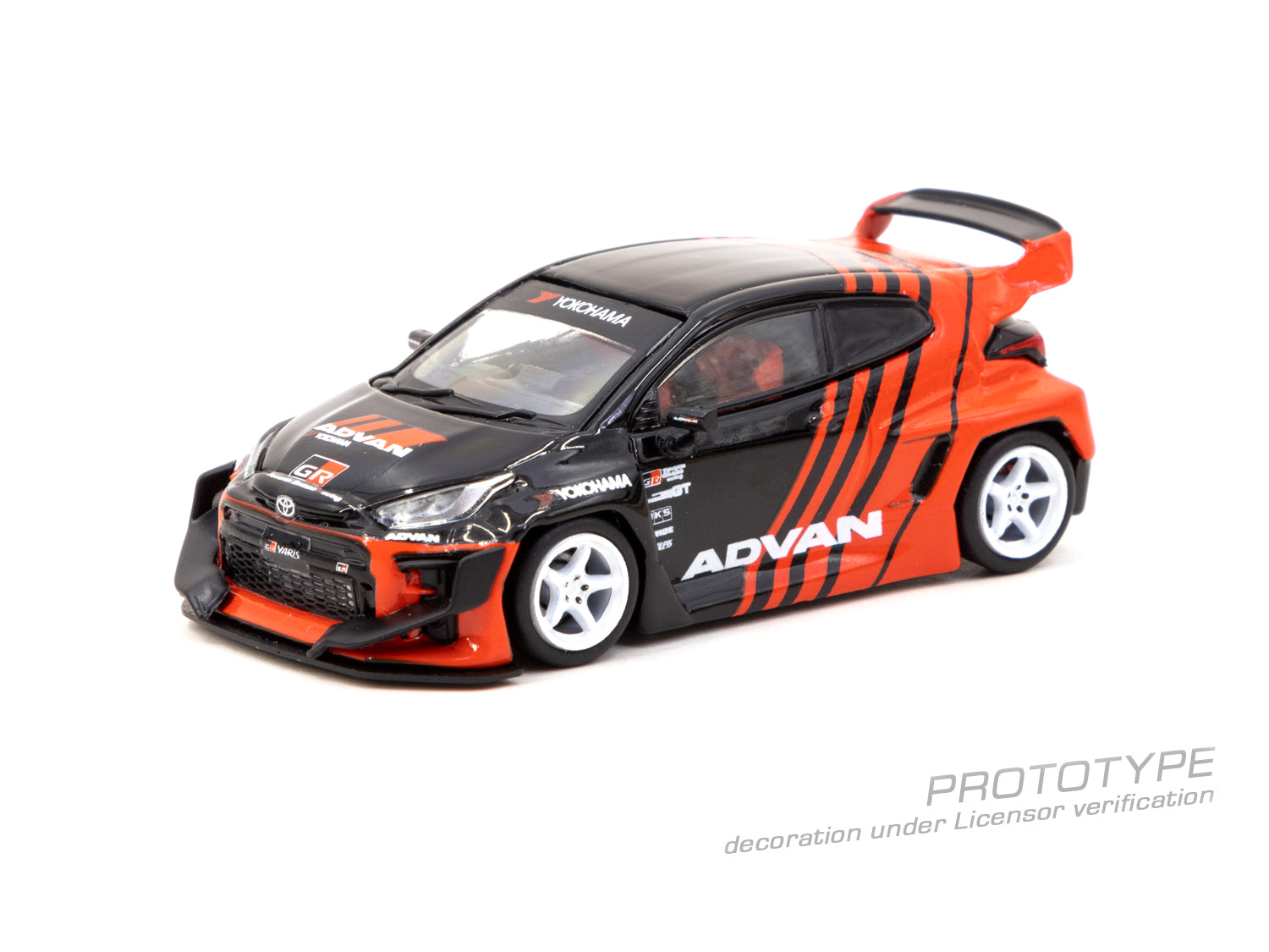 1:64 Works Yahoo!オークション Toyota Tarmac ADVAN | Pandem Advan 1 