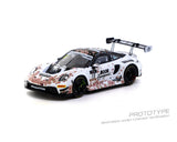 *PREORDER* Tarmac Works 1:64 Porsche 911 GT3 R – Suzuka 1000km IGTC 2025 with Trading Cards Combo