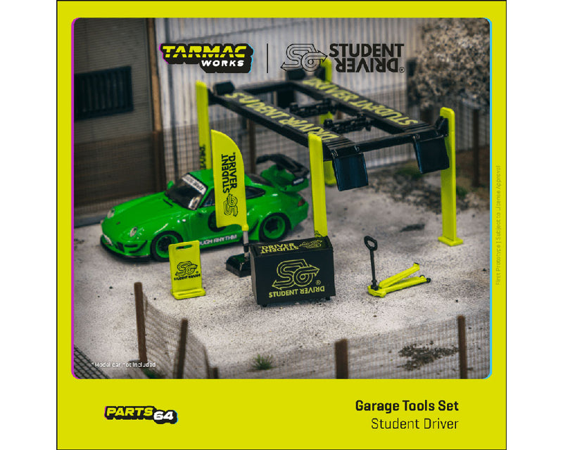 *PREORDER* Tarmac Works 1/64 Student Driver Garage Tools Set
