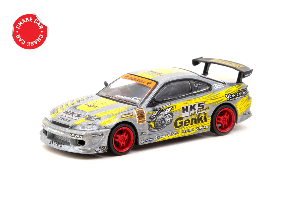 即決 1/64 HKS 2003 日産 シルビア S15 ホットワークス 谷口信輝 D1