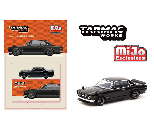 *PREORDER* Tarmac Works 1/64 Nissan Skyline (KPGC10) 2000 GT-R in Black