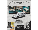 *PREORDER* Tarmac Works 1:64 Toyota Sprinter Trueno AE86 Widebody by Jon Sibal Mickey & Friends Steamboat Willie w/ Trading Card Combo Set