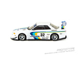 *PREORDER* Tarmac Works 1:64 Nissan Skyline GT-R (R32) Widebody Jonsibal Designworks & Greddy Special Limited Edition in White