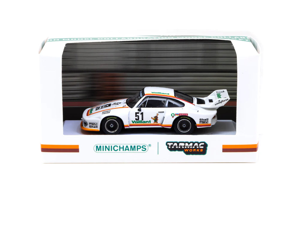 1977 Porsche 935 K3 Green #51 Vaillant Diecast Model Car